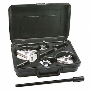 WHEELER-REX Pipe Fitting Reamer Kit 4in MaxPipe Size, 38L041