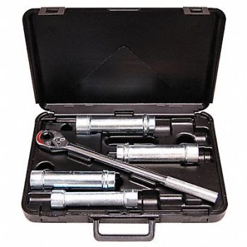 WHEELER-REX Impct Skt St Stl ZncPltd 1 1/16-1 1/4 in, 38L063