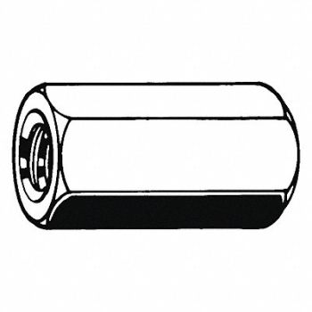 GRAINGER APPROVED CplgNt Stl Zn M12-1.75 19mmx36mm 200PK, 178P44