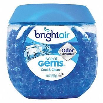 BRIGHT AIR Deodorizer 10 oz Jar, 38LU82