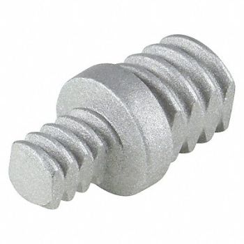 KRAFT TOOL Handle Adapter Aluminum 1-1/4 in L, 38LY52