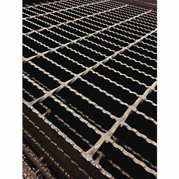 GRAINGER APPROVED Carbon Steel Stair Tread 12 1/8 x 30, 38MM40