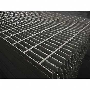 GRAINGER APPROVED Carbon Steel Rectangle Bar Grating 8 L, 38ML71