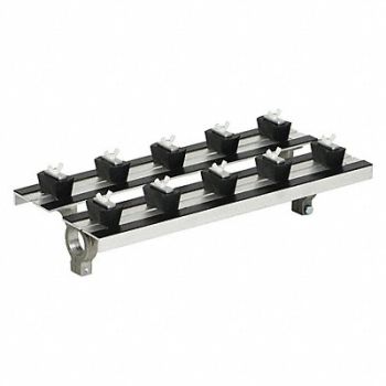 BURRELL SCIENTIFIC Top Platform Aluminum 3/4 in Dia, 38MW90