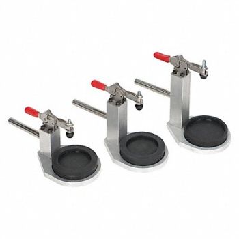 BURRELL SCIENTIFIC Bottle Clamp Aluminum 3/4 in Dia, 38MW94