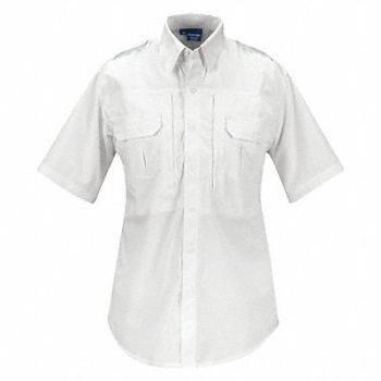 PROPPER Tactical Shirt Short Sleeve XXL White, 38MZ21