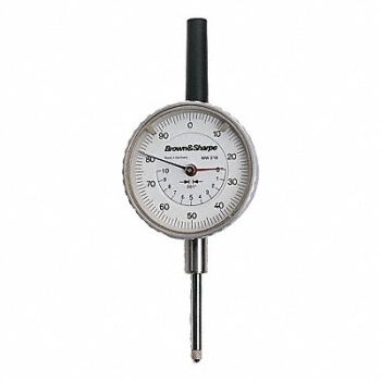 TESA BROWN SHARPE Dial Indicator 0 to 1 In 0-100, 38N917