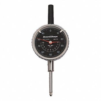 TESA BROWN SHARPE Dial Indicator 0 to 1 In 0-100, 38N918