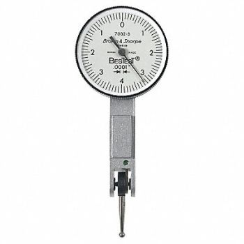TESA BROWN SHARPE Dial Test Indicator 0 to 0.030, 50JW09