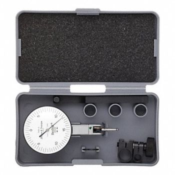 TESA BROWN SHARPE Dial Test Indicator Vert 0 to 0.030 In, 38N945