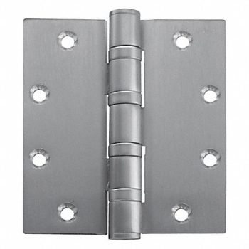 STANLEY Full Mort Hinge 4-1/2in NonRemovable Pin, 38NC93