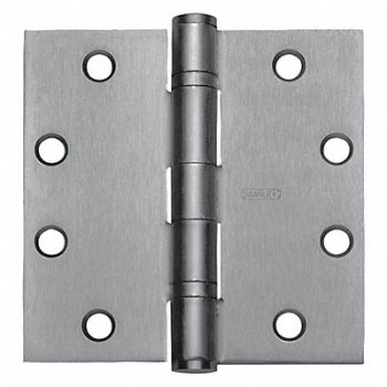 STANLEY Full Mortise Hinge 4-1/2inH FBB179, 38NC99
