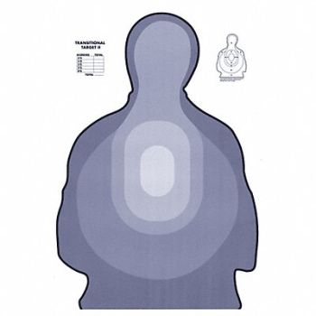 ACTION TARGET US Treasury Style Transtar II Blue PK25, 38NE67