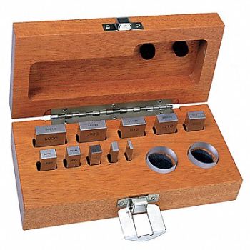 TESA BROWN SHARPE Micrometer Checking Set Range .105-1 In, 38P026