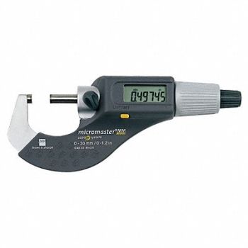 TESA BROWN SHARPE Outside Micrometer 0 to 1.2 /0 to 30mm, 50JV53
