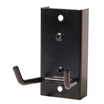 TRITON PRODUCTS Steel Double Prong Tool Holder Black, 38P119