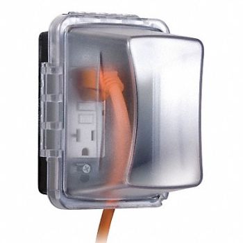 TAYMAC While In Use Weatherproof Cover 4 in W, 38R664