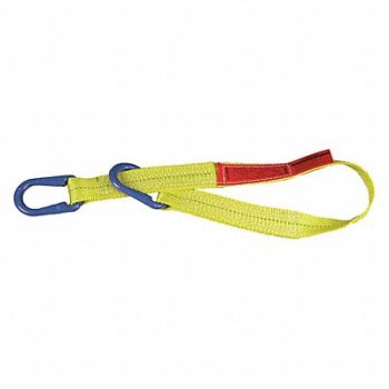 LIFT-ALL Web Sling Type U Polyester 4inW 9 ft.L, 38T258