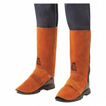 STEINER Spats 12In Brown PR, 38RL48