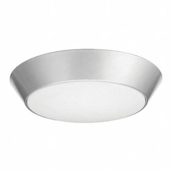 LITHONIA LIGHTING RndLEDMnt 13in 4000K 1985lm Slvr Alum, 38RV57