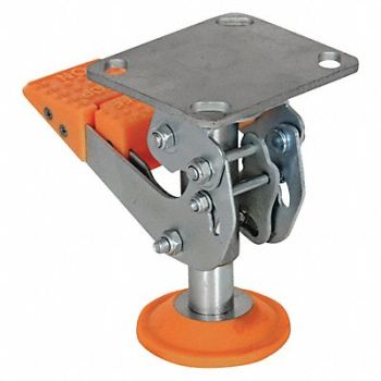 GRAINGER APPROVED Abrasion-Resistant Nonmarking Floor Lock, 38RX34