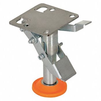 GRAINGER APPROVED Abrasion-Resistant Nonmarking Floor Lock, 38RX37