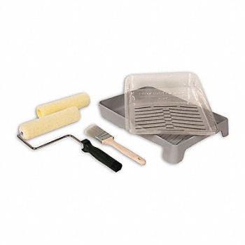 ABILITY ONE Paint Roller Kit 9 L 3/8 Nap, 38RX45