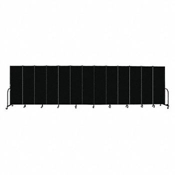 SCREENFLEX Portable Room Dvdr 13 Panls 72inHx289inW, 38RX53