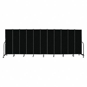 SCREENFLEX Portable Room Dvdr 11 Panls 80inHx245inW, 38RX58