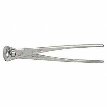 KNIPEX Precision Nippers 10in.L. Gray, 38TG97