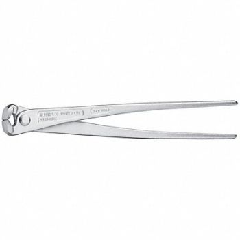 KNIPEX Precision Nippers 12in.L. Gray, 38TG98