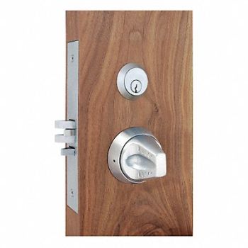TOWNSTEEL Knob Lockset Mechanical Mortise Grd. 1, 38TH90