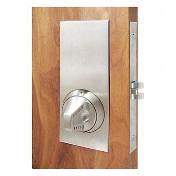 TOWNSTEEL Knob Lockset Mechanical Mortise Grd. 1, 38TJ17