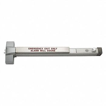 GRAINGER APPROVED Alarmed Exit Device Rim Device 36 Door, 38UK55