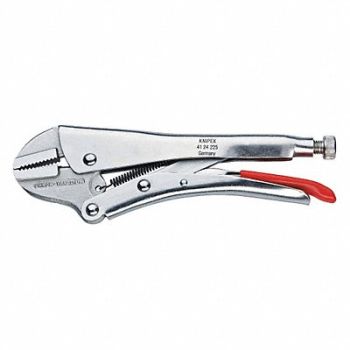 KNIPEX Locking Plier Plain Grip 8-55/64 L, 38UT57