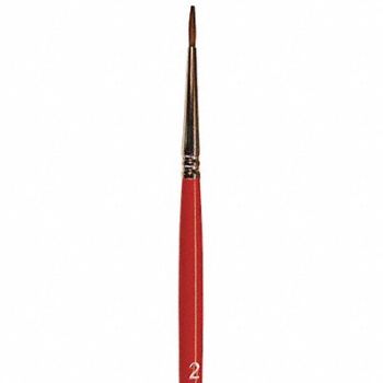 WOOSTER Paint Brush #2 Artist Red Sable Soft, 38UX19