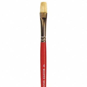 WOOSTER Paint Brush #4 Artist China Hair Soft, 38UX20