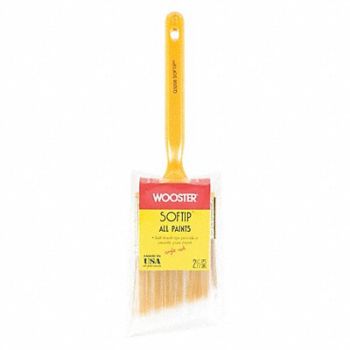 WOOSTER Paint Brush 2 1/2 in AngleSash Synthetic, 38UX47