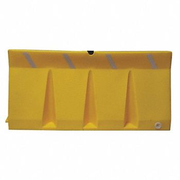 GRAINGER APPROVED Polycade Traffic Barrier 34inH, 38UZ87
