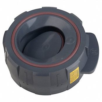 HAYWARD Wafer Check Valve PVC 3 Flange, 38V964