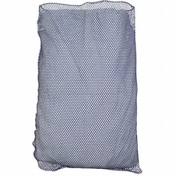 GRAINGER APPROVED Mesh Laundry Bag Blue Polyester PK12, 38VA07