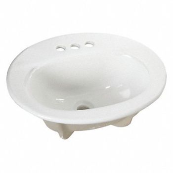Zurn Lav Sink Oval 8-7/8inx20inx6-9/16in, 38VC48