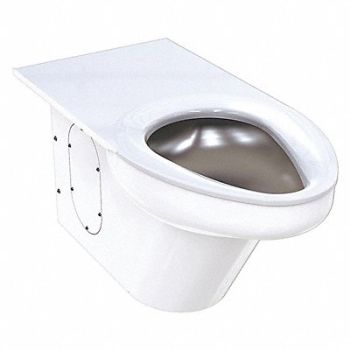 BESTCARE Ligature Resistant Toilet White BackSpud, 38C429