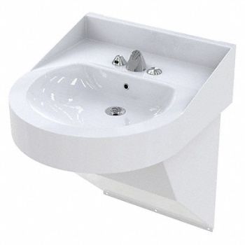 BestCare BathSink DShap 15in x 12in x4in, 38VC73
