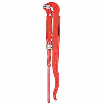 KNIPEX Pipe Wrench I-Beam Serrated 25, 38VG05