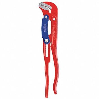 KNIPEX Pipe Wrench Plier-Type Serrated 17, 38VG13
