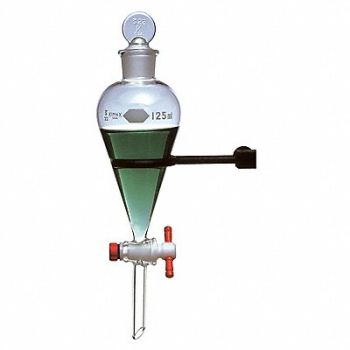 KIMBLE Funnel Glass 1000mL PK2, 38VJ69