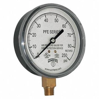 WINTERS Pressure Gauge Sprinkler for Air Media, 38VL10