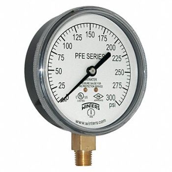 WINTERS Pressure Gauge Sprinkler for Air/Water, 38VL12