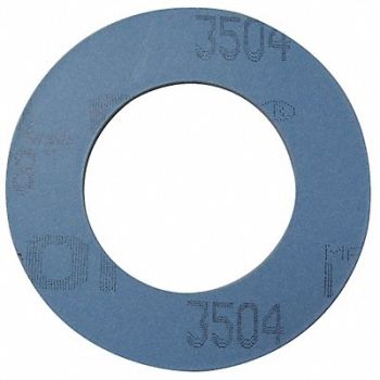 GYLON Flange Gasket 8 in 1/8 in Blue PTFE, 38VR36